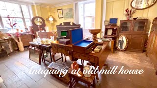 #10 Antiquing at a maze-like antique centre - Bourne Mill Antique Centre in the U.K.