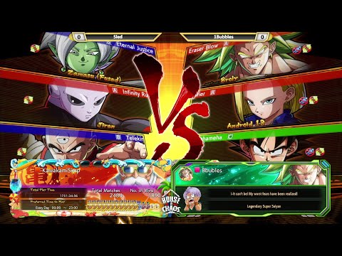 DBFZ [ PS4 ] - COM 52 - Sled vs 1Bubbles