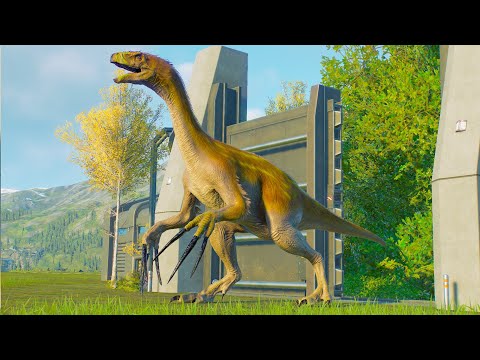 RELEASE ALL 94 TERRESTRIAL DINOSAURS IN DINOSAURS SANCTUARY -  Jurassic Word Evolution 2