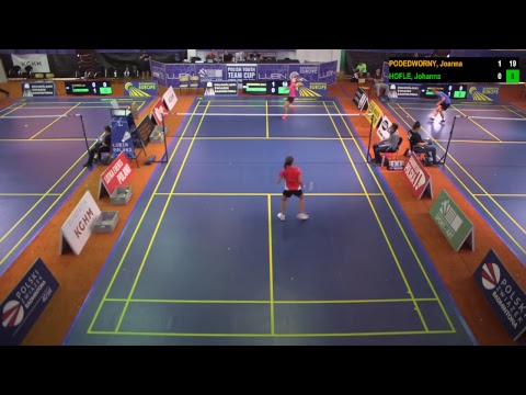 Polish U17 International WS - PODEDWORNY Joanna vs HOFLE Johanna