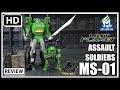 Mech Fans Toys Mech Soul MS-01 ASSAULT SOLDIERS Legends Scale Springer