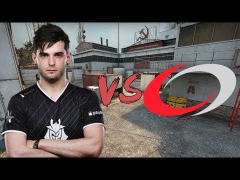 CSGO: POV G2 shox vs compLexity (27/18) cache @ FACEIT Major 2018