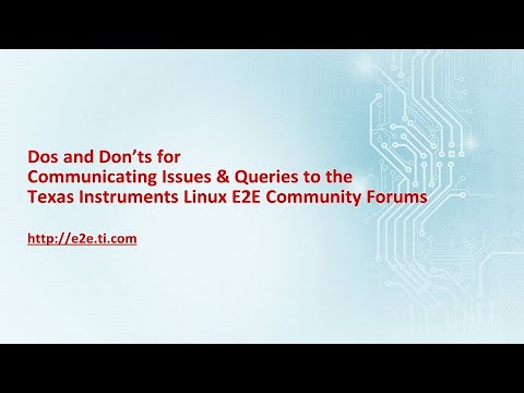 Texas Instruments Forums