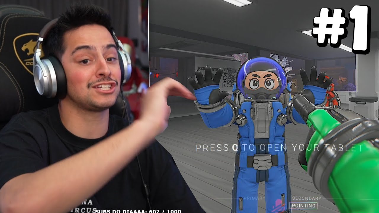 CORINGA jogando LOCKDOWN Protocol com a Yayah, Caiox, Gabepeixe e Brino ep 1