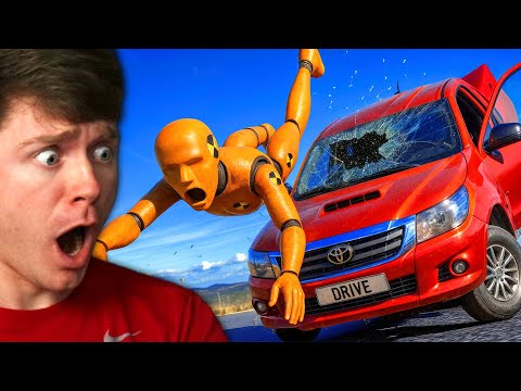 Reacting to the CRAZIEST CAR CRASHES! (BeamNG Drive)