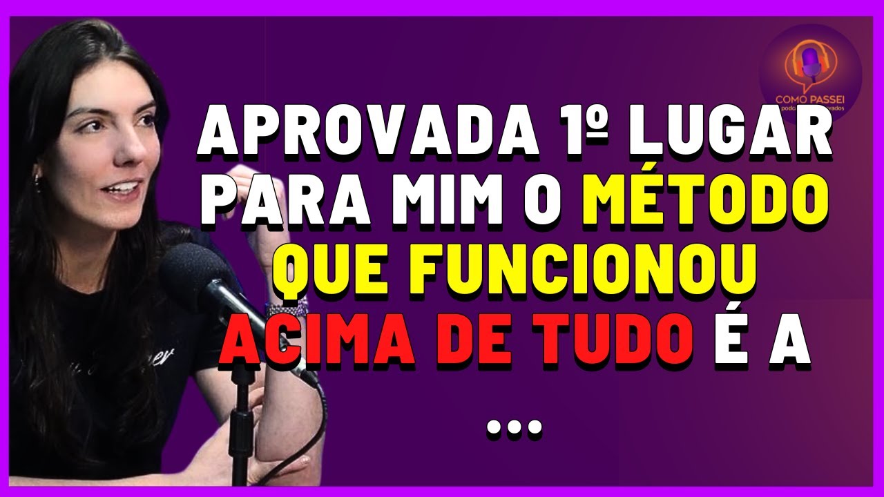 Foi Dessa Forma Que ela Conseguiu a Aprovação em 1º Lugar no Concurso Público