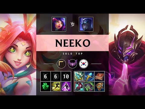 Neeko Top vs Shen - KR Master Patch 25.11