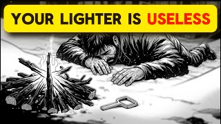 How To Start A Fire In A Snowstorm! (Science Explained)