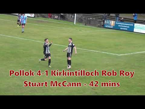 Pollok v Kirkintilloch Rob Roy - 4th March 2023 - Just the Goals