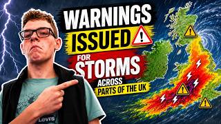 Thunderstorm Warnings Issued For Parts Of The UK!