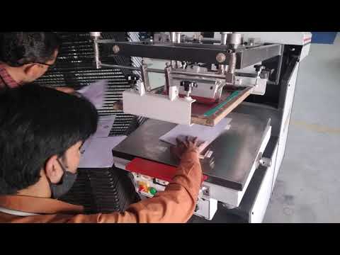 Partishtha Clamshell Flat Screen Printing Machine
