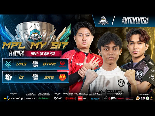LIVE | [ENG] MPL MY Season 17 PlayOffs Day 3