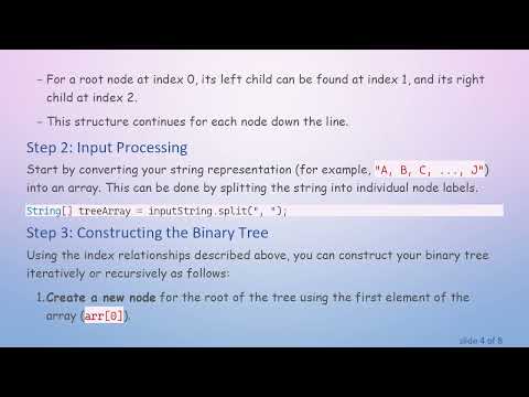 Implementing a Binary Tree from a String Array: Serialization, Deserialization, and Traversal