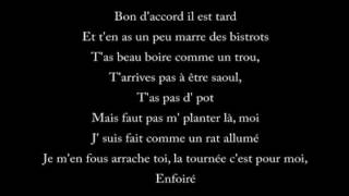 Renaud - Si t&#39;es mon pote - Lyrics