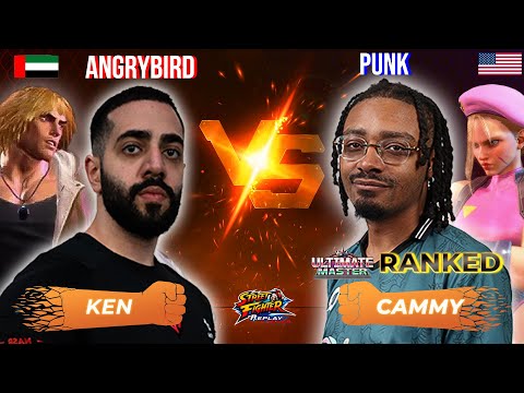 SF6 ✊ ANGRYBIRD (Ken) vs PUNK (Cammy) ✊ High Level Gameplay