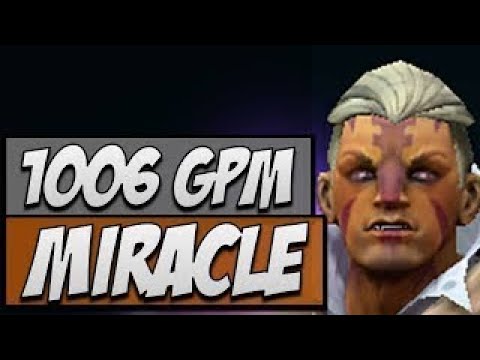 Miracle Dota - Antimage with 1006 GPM | Dota 2 Gameplay 2017