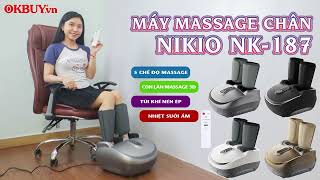 Video hướng dẫn sử dụng máy massage bàn chân và bắp chân Nikio NK-187