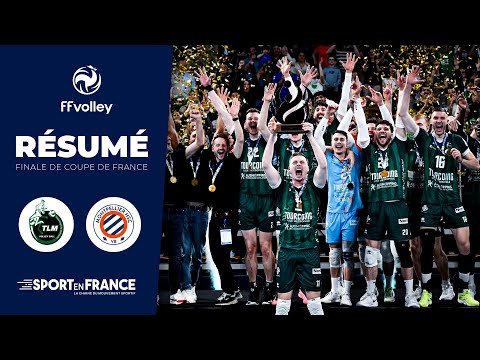 🏐 TOURCOING s'impose contre MONTPELLIER au bout du SUSPENSE et remporte sa 2ÈME COUPE DE FRANCE 🏆