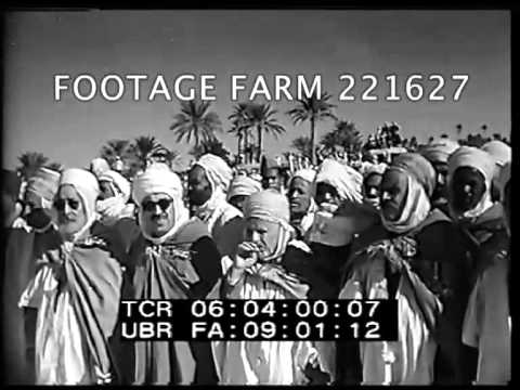 French Awards Ceremony w/ Camel Corps 221627-28 | Footage Farm