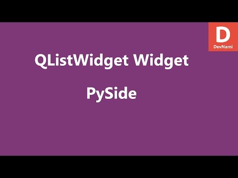 PySide Python Create GUI Window