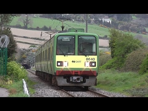 IE 8520 Class Dart Train number 8640 - Greystones, Wicklow