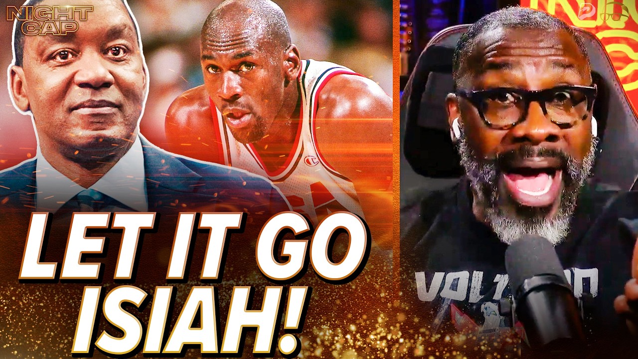 Shannon Sharpe FRUSTRATED Isiah Thomas is ALWAYS sneak DISSING Michael Jordan! | Nightcap
