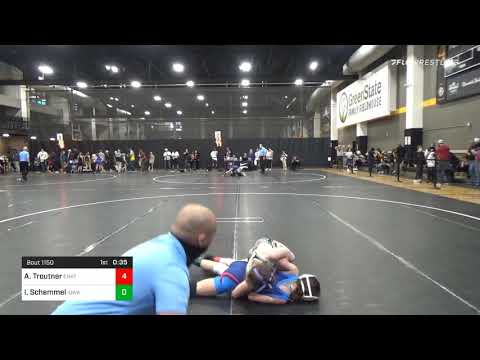 90 Lbs Prelims - Aubrey Troutner, Chatfield Wrestling Club Vs Isla Schemmel, Iowa