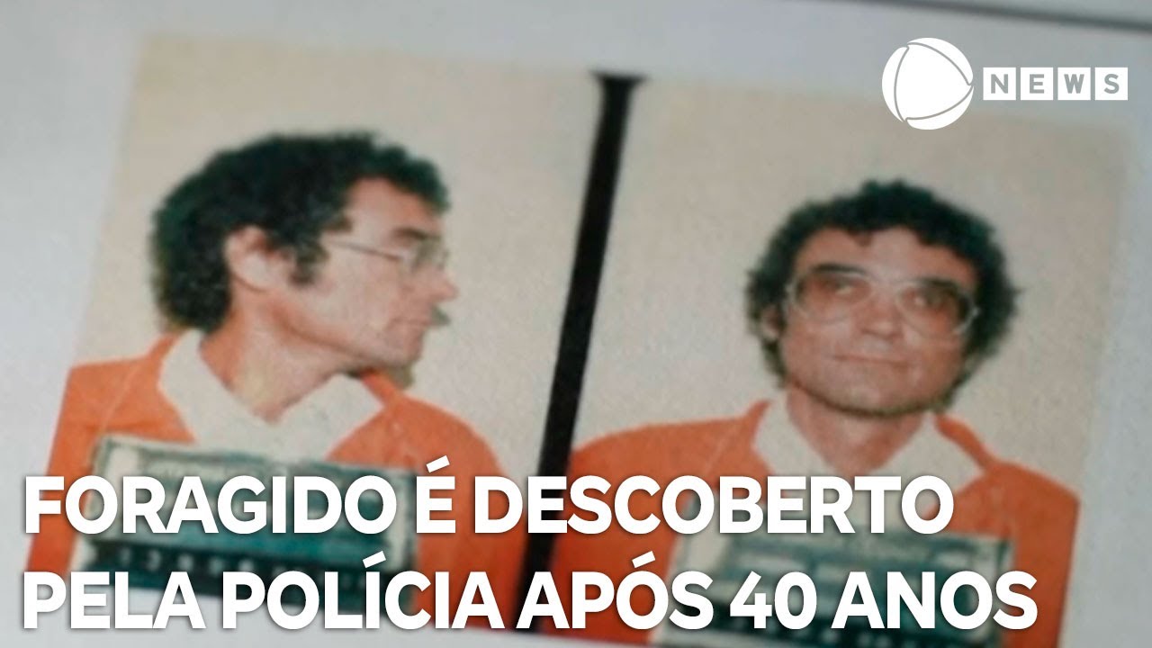 Homem foragido é descoberto pela polícia após 40 anos