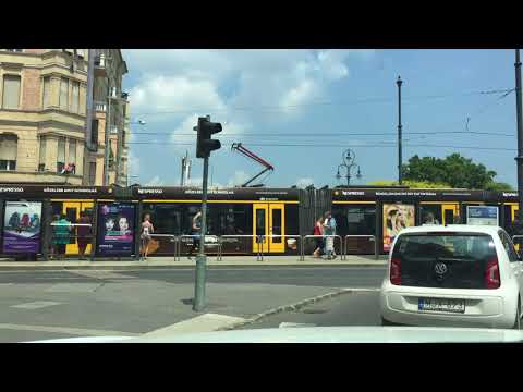 Downtown Budapest Summer Drive Margaret Bridge, Vizafogó