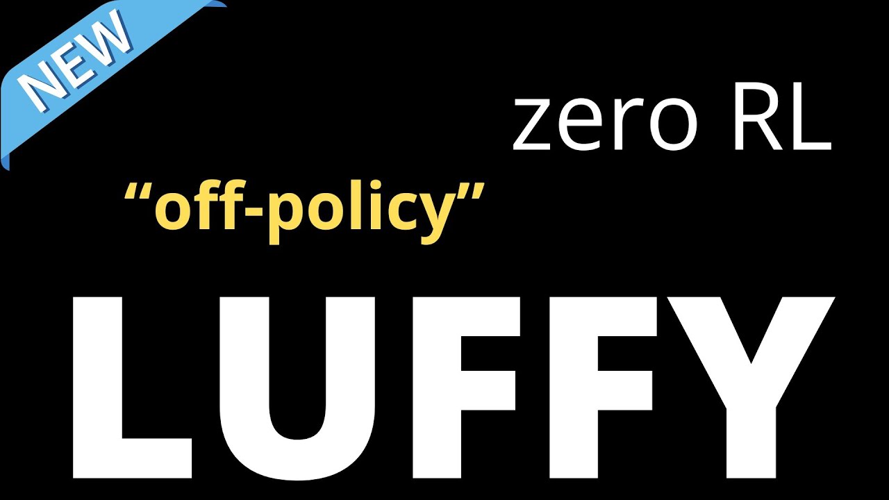 Off-Policy "zero RL" Explained in simple Terms
