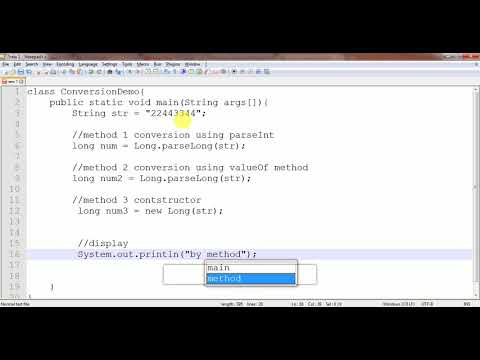 How To Convert String Value To Long In Javaandroid Example