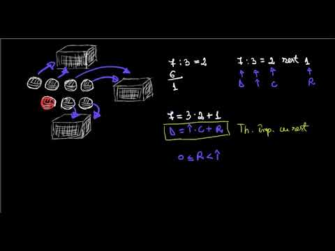 Dividing natural numbers with remainder | Lectii-Virtuale.ro