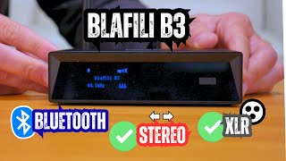 Stereo XLR Bluetooth Receiver - Blafili B3