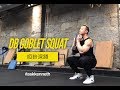 DB Goblet Squat 啞鈴深蹲 | #AskKenneth