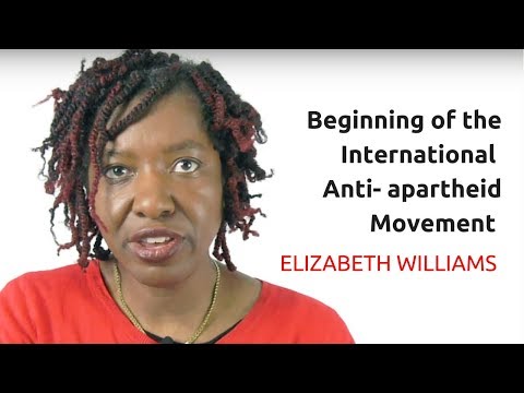 Beginning of the International Anti Apartheid Movement