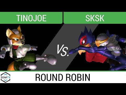 Melee @ LDL 29 - Tinojoe (Fox) vs. 12YAN | SkSk (Sheik/Falco) - SSBM Round Robin - Smash Melee