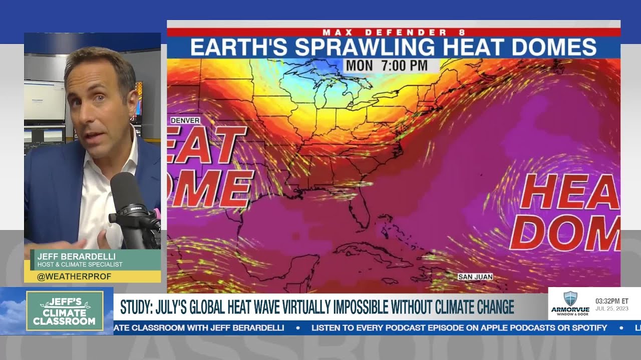 Study: July global heatwaves ‘virtually impossible’ without human-caused climate change