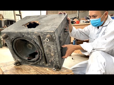 Restoration powerful subwoofer system // Restore the perfect look