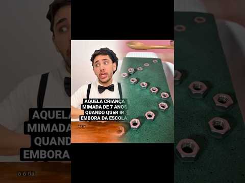 AQUELA CRIANÇA MIMADA DE 7 ANOS QUANDO QUER IR EMBORA DA ESCOLA