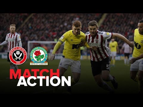 Blades 3-0 Blackburn - match action