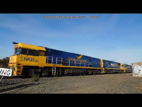 1MP2 - NR25-NR78-NR38-NR71-NR110 (PacNat Steel) Batesford - Australian Trains by Raysha1811