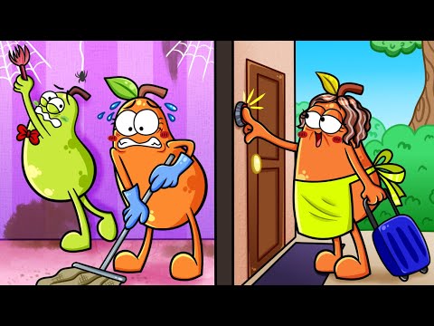 Mother Visits Piro's House | Pear Couple Global 🍐