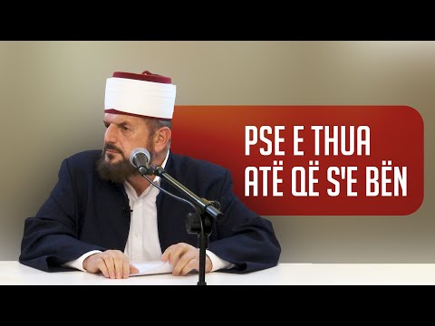 Pse e thua atë që s'e bën? - SHKËPUTJE - Dr. Shefqet Krasniqi