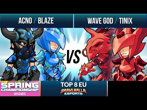 Acno & Blaze vs Wave God & Tinix - Top 8 - Spring Championship 2021 - EU 2v2