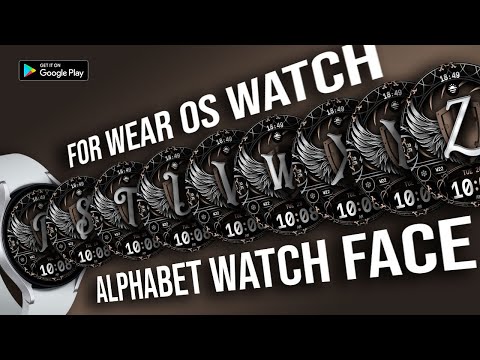Alphabet Watch Face 096
