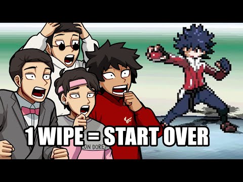 I tried a Nuzlocke Versus of Volt White 2 Redux