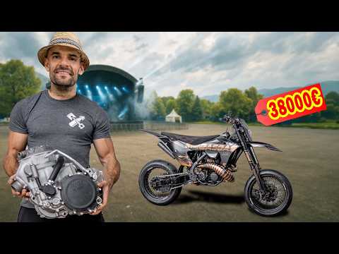 WITH 700CC 2-STROKE AT THE FESTIVAL