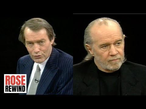 George Carlin on His Comedy Career and HBO Special l Charlie Rose Rewind