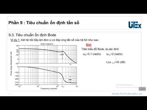 tiêu chuẩn ổn định tần số: Bode e Nyquist