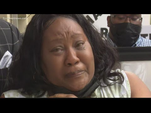 Latoya James' mother speaks during press conference in Camden County